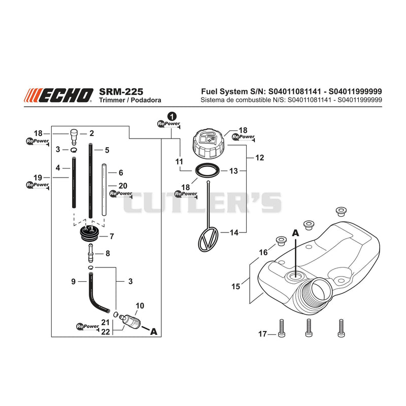 Fuel System S/N S04011081141 - S04011999999