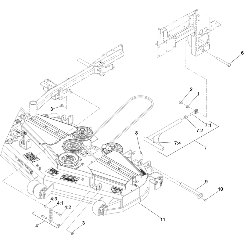 Deck Connection Assembly