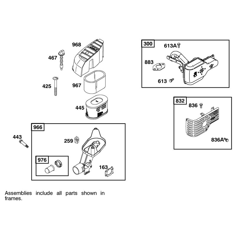 Engine Briggs and Stratton Model 122602-0150-E1