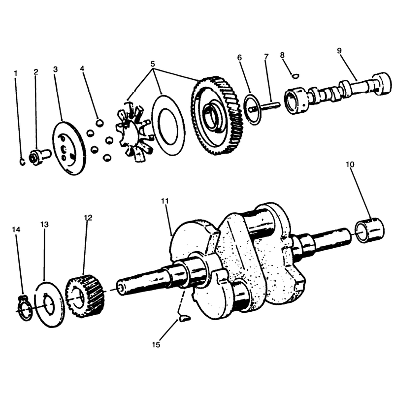 Camshaft and Crankshaft