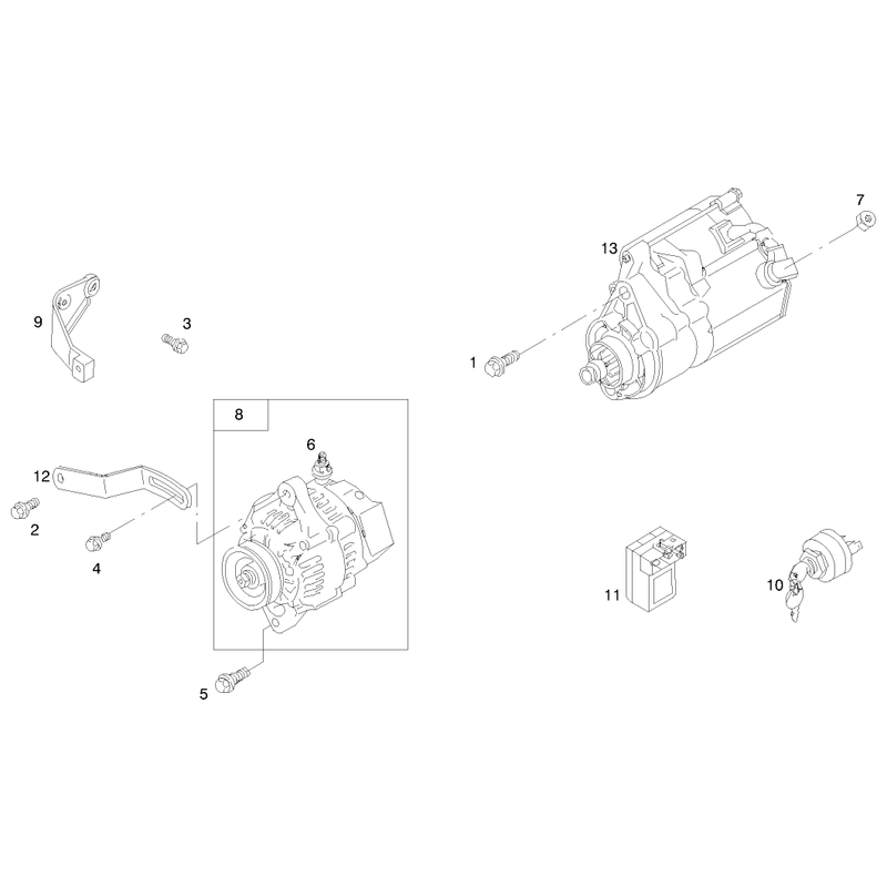 Engine Assembly Serial No 99000001 and Upmodel 73552 Engine Assembly Serial No 99001001 and Upmodel 73590