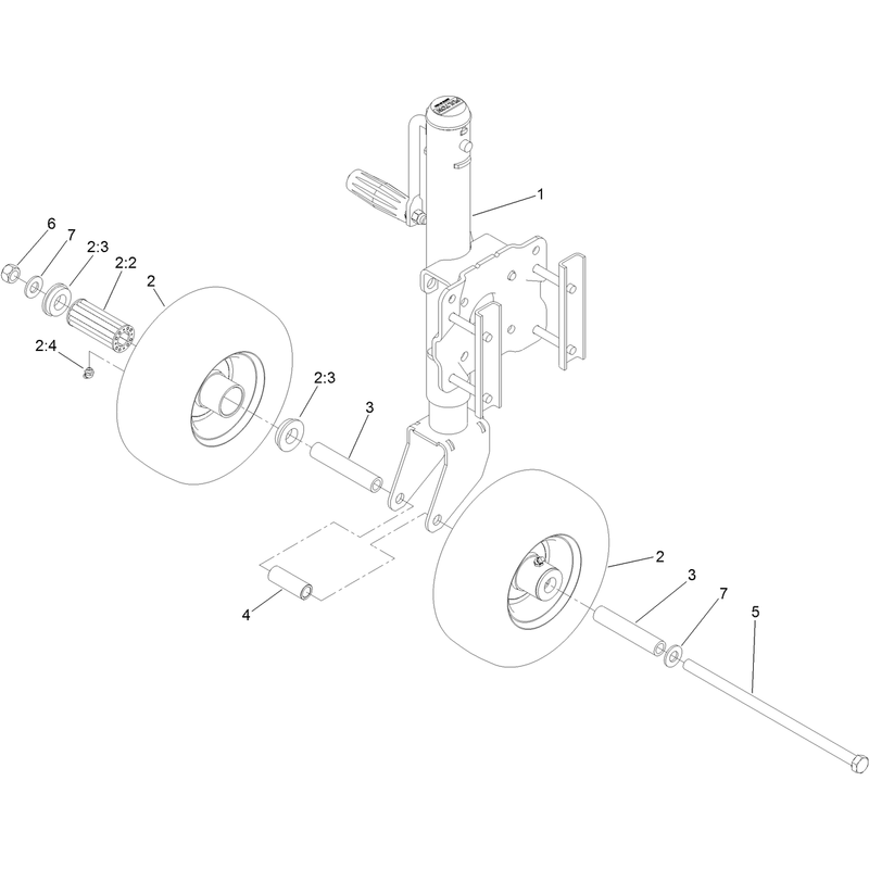 Jack Assembly No. 120-1421