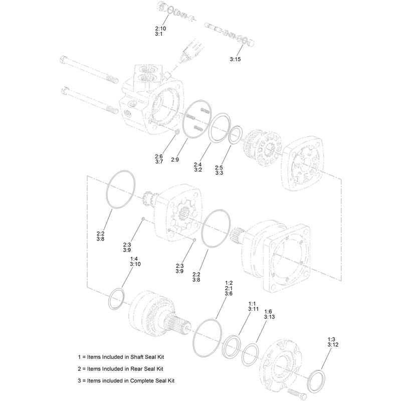 Hydraulic Motor Assembly No. AU117459