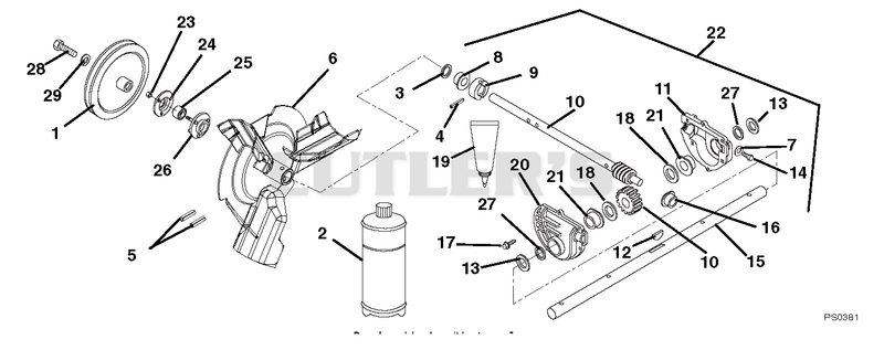 Gear Case And Impeller
