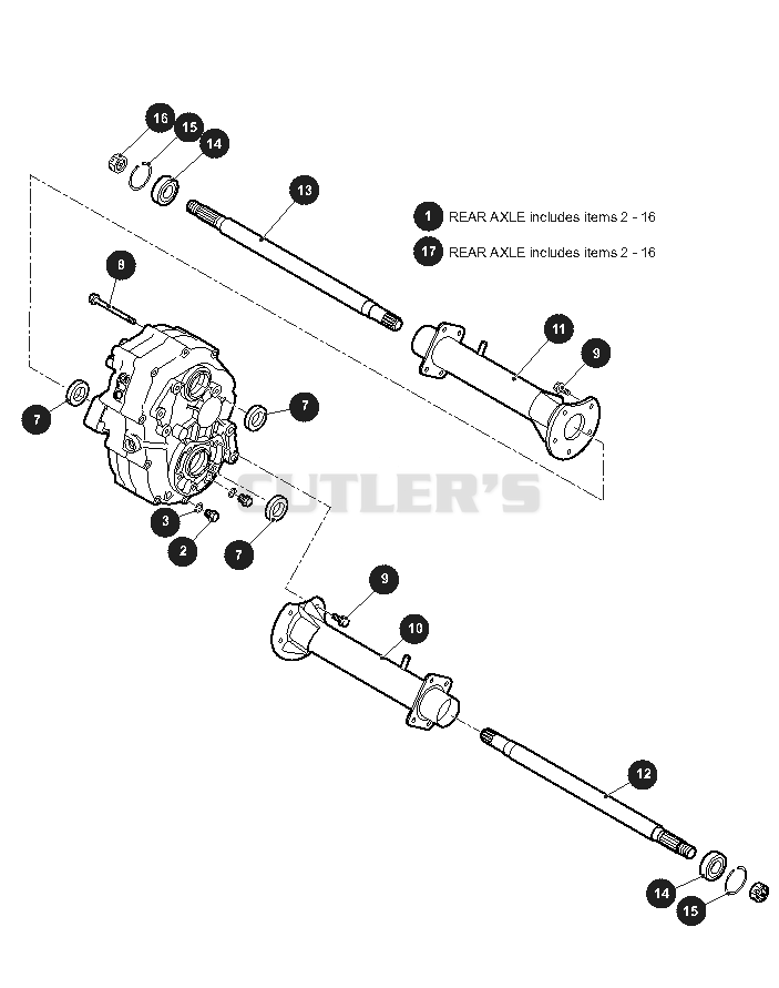 REAR AXLE