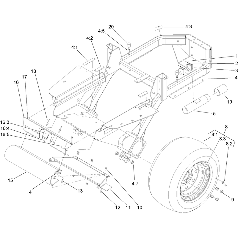 Traction Frame Assembly