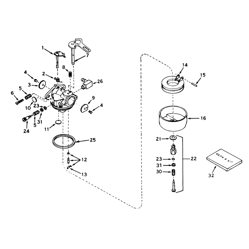 Carburetor No. 632113
