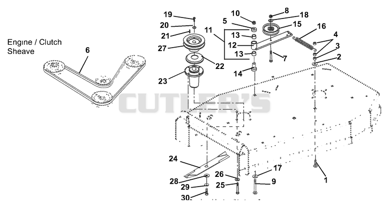 Belts, Idlers And Blades
