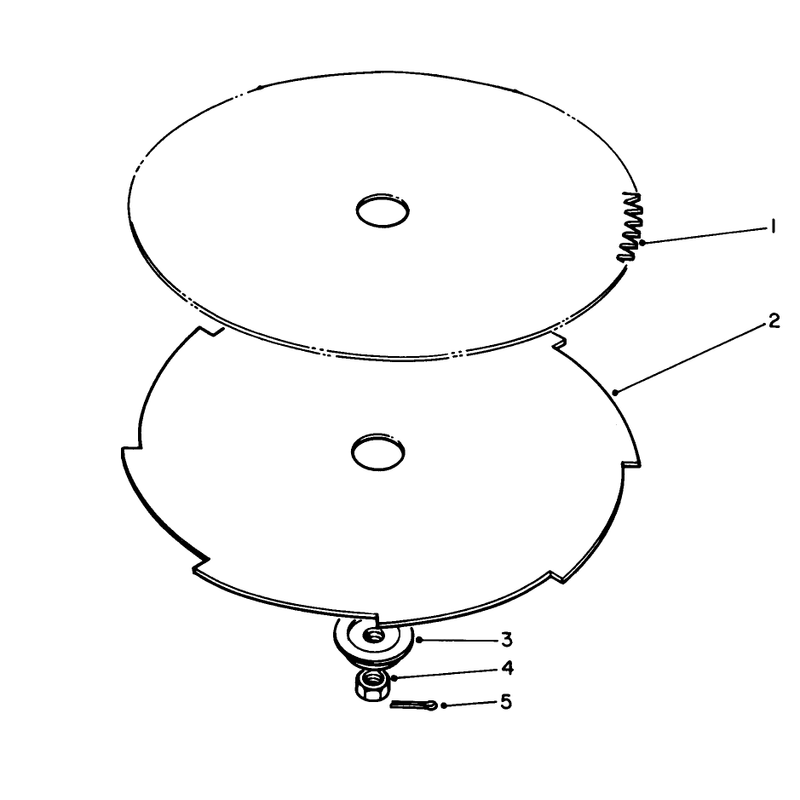 Saw Blade And Brush Blade (optional)