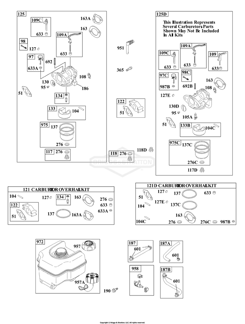 Carburetor, Fuel Supply
