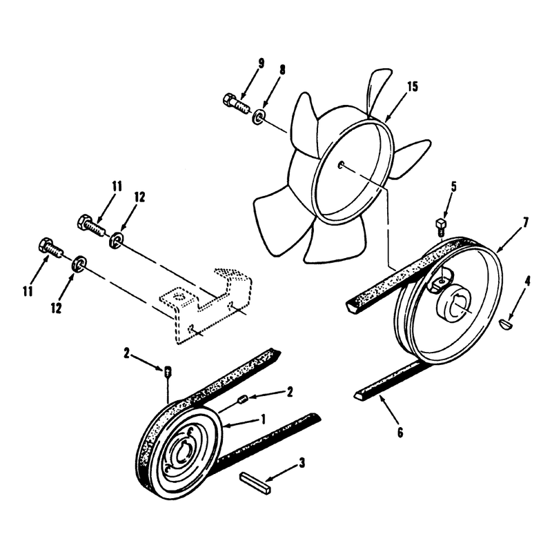 Drive Belt and Pulleys