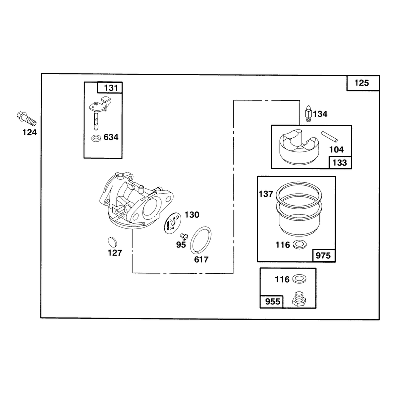Engine Briggs and Stratton Model 12f802-0667-01