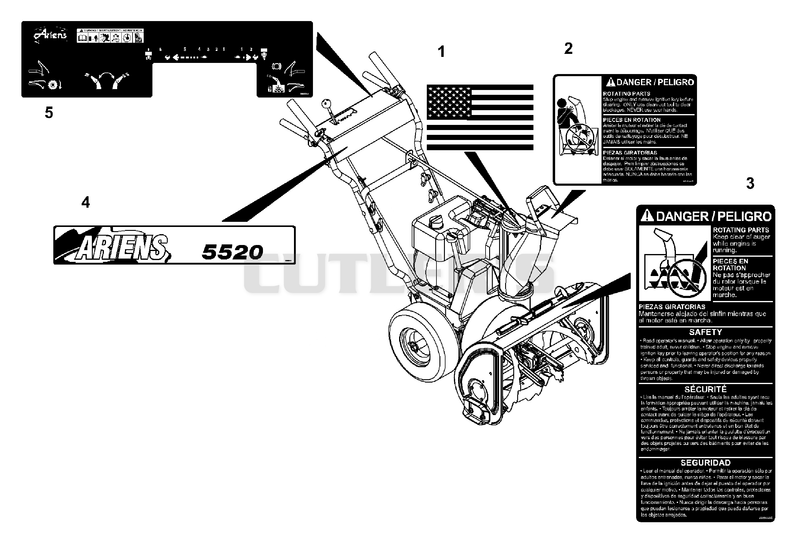 Decals - 5520 / 624