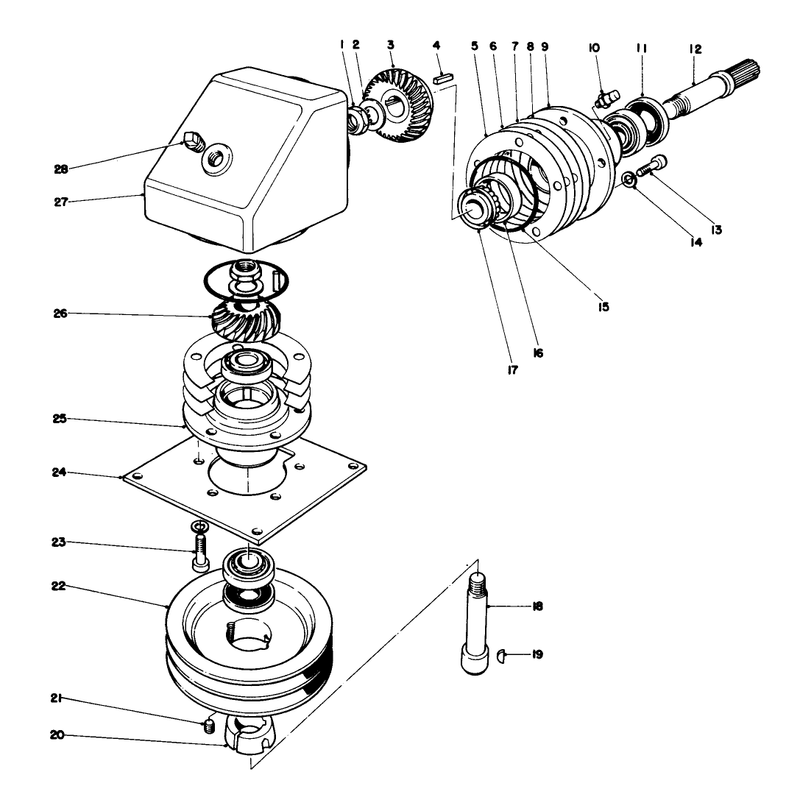 Gear Case Assembly 8-0909