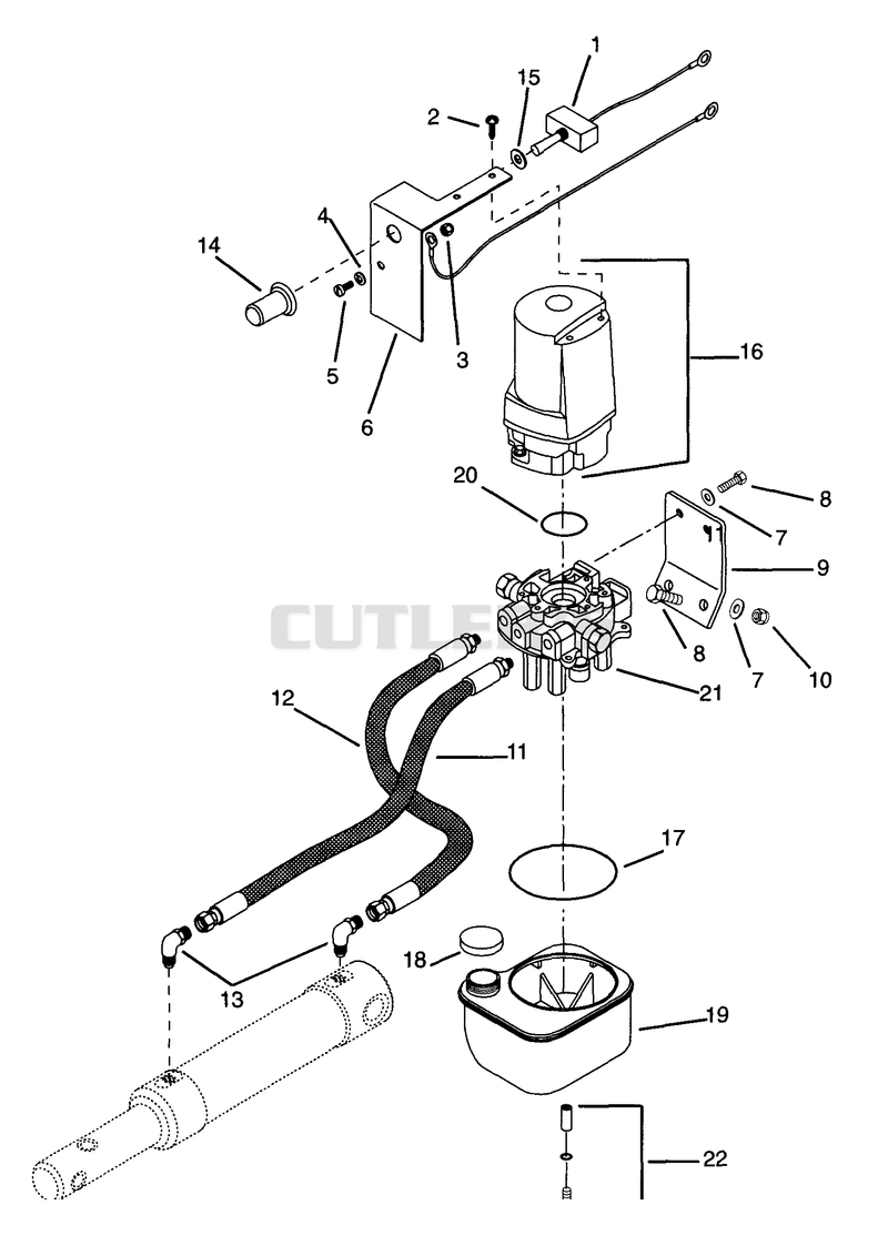 50" HYDRAULIC SYSTEM