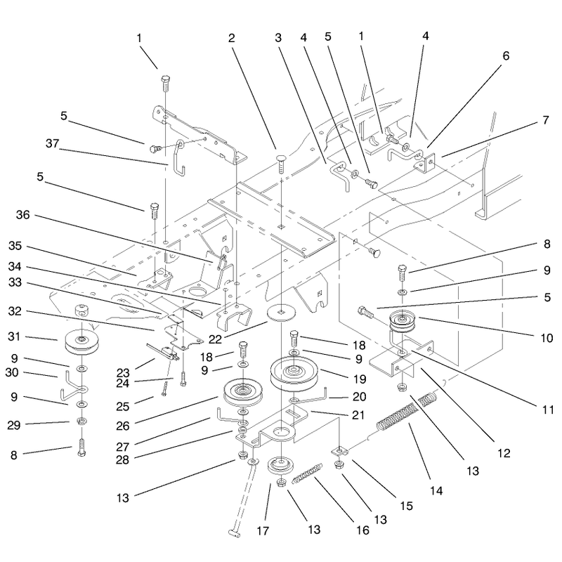 Gear Drive Components Assembly
