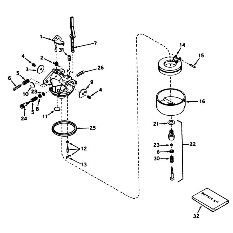 Carburetor No. 631927
