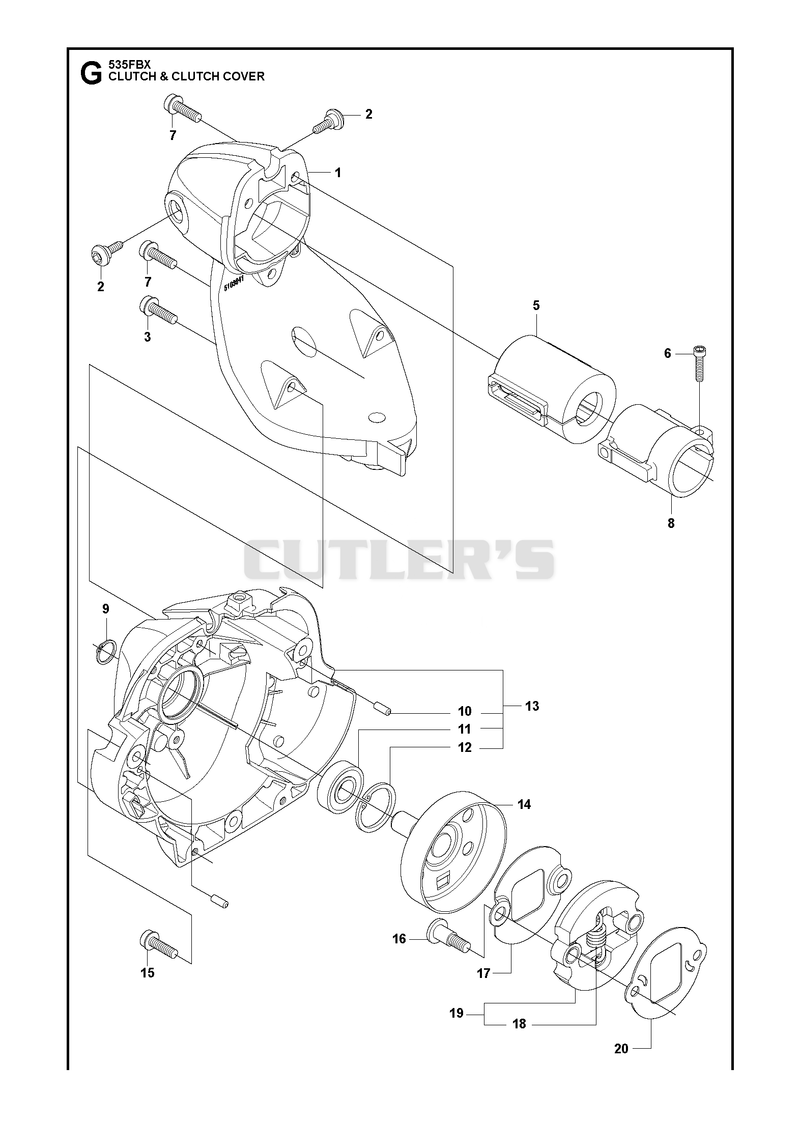 CLUTCH COVER