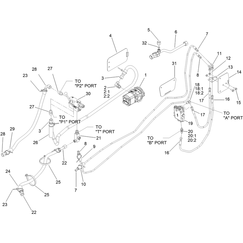 Hydraulic Configuration Assembly
