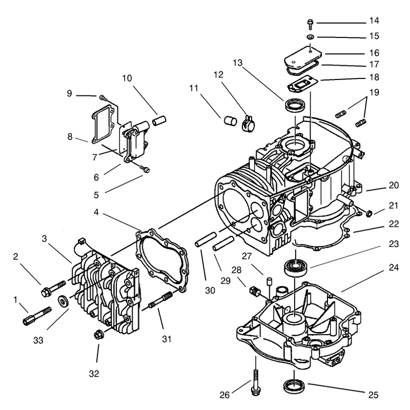 Crankcase Assembly Kawasaki FB460V-MS14