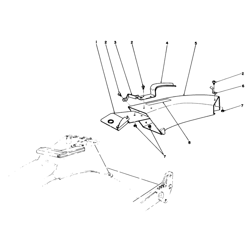 Side Discharge Chute Model No 59108 Optional