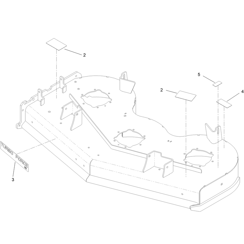 48 Inch Deck Assembly No 145-3441