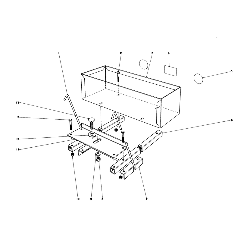 Weight Box Assembly Model No. 59138 (optional)