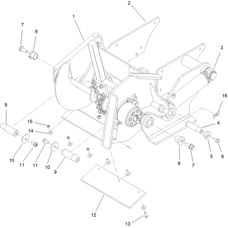 Trencher Assembly