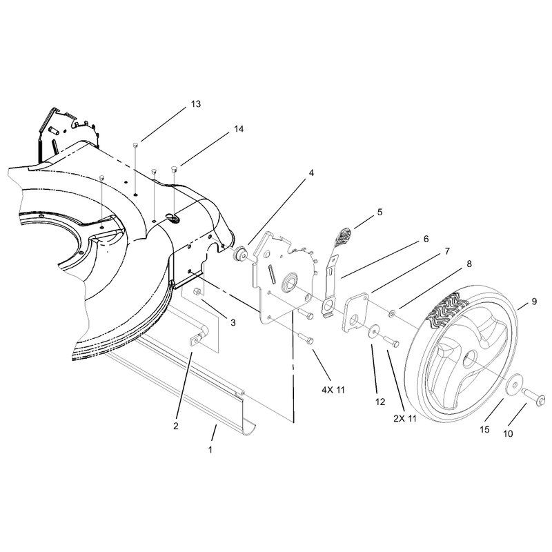Rear Axle and High Wheel Assembly