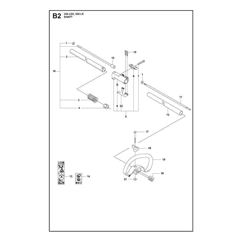 SHAFT AND HANDLE