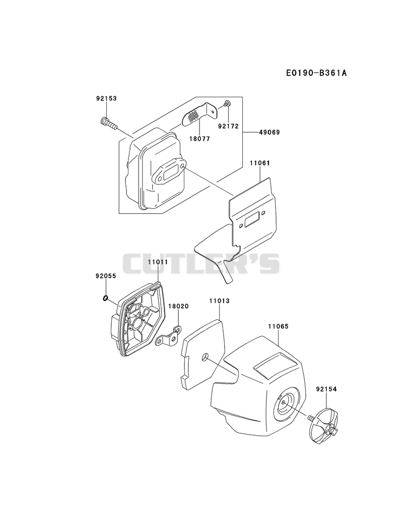 AIR-FILTER/MUFFLER