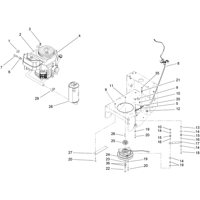 Engine Installation Assembly