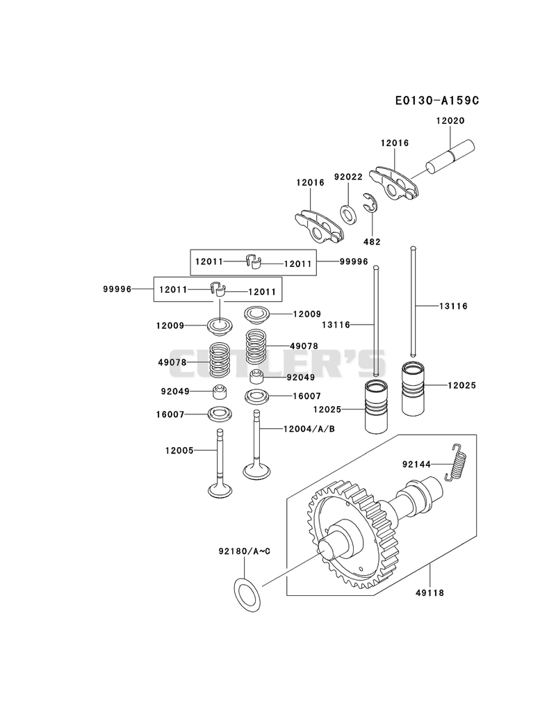 VALVE/CAMSHAFT