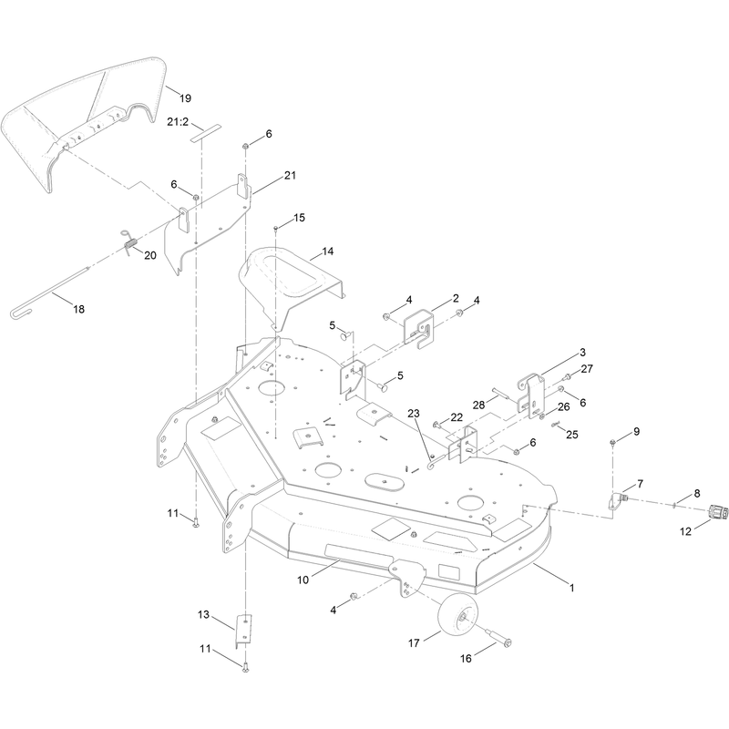 50 Inch Deck Assembly