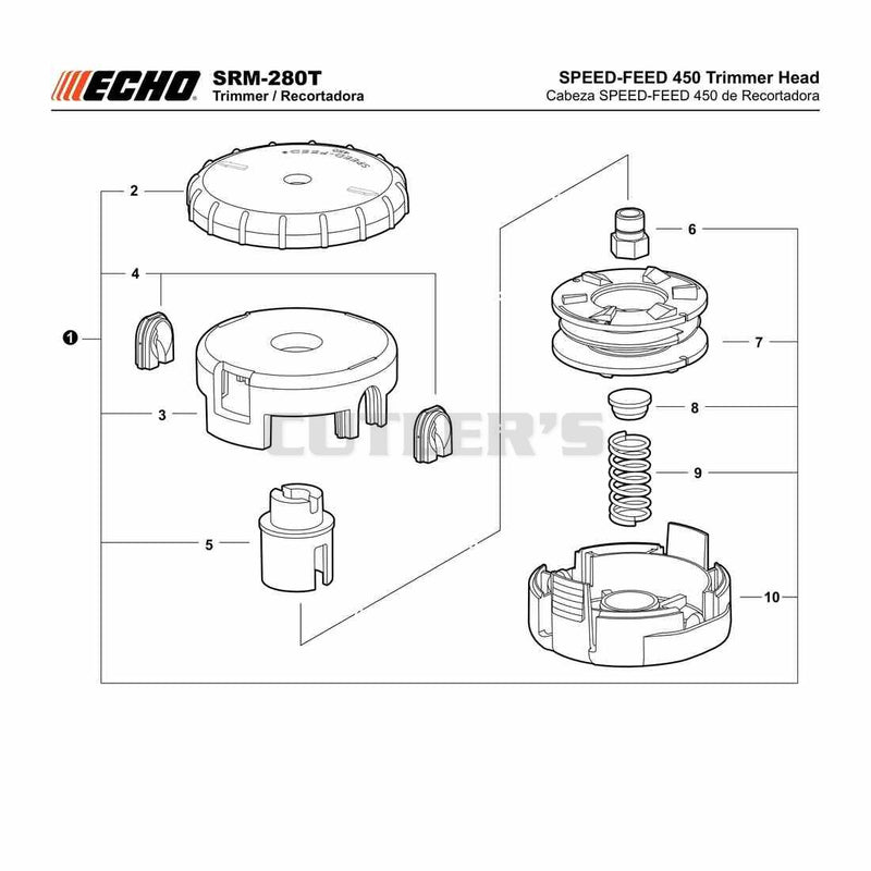 SPEED-FEED 450 Trimmer Head