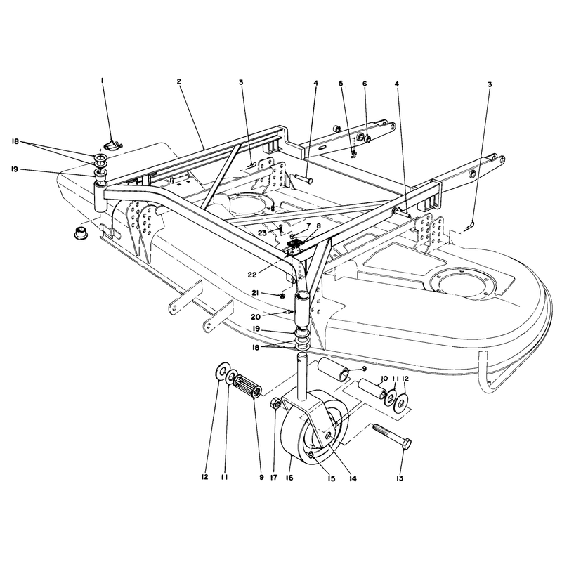 Cutting Unit Model No 30555 Continued