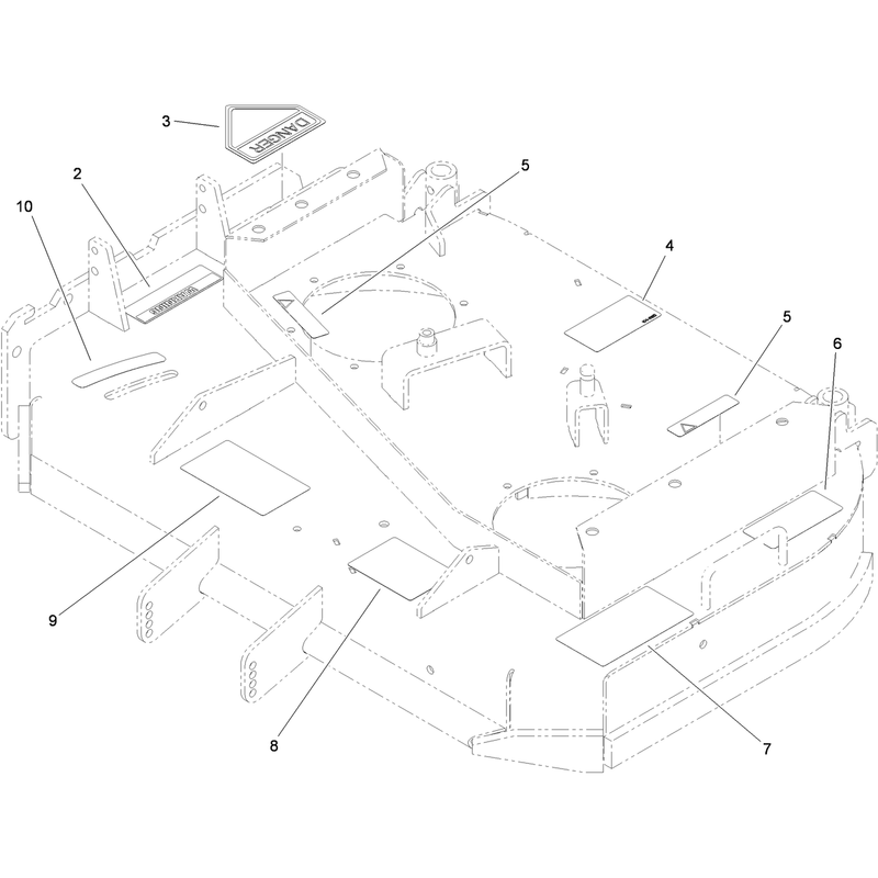 Deck Assembly No 112-7080