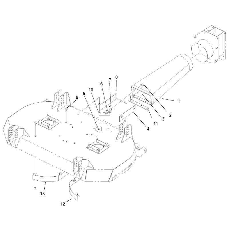 Plenum and Discharge Bracket