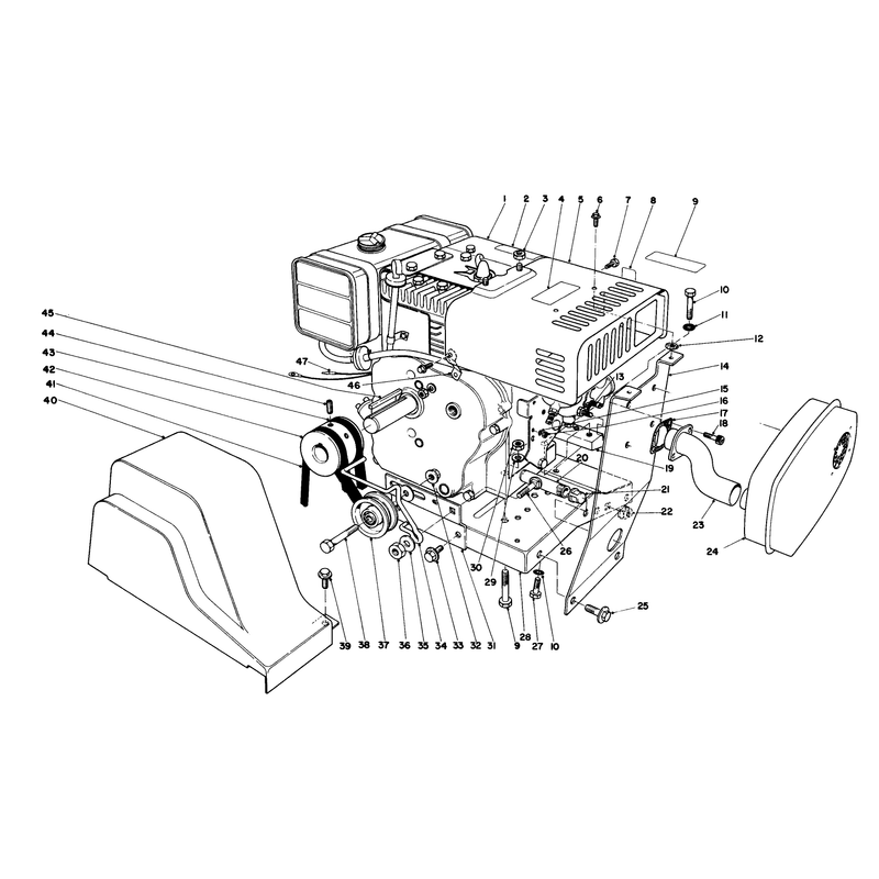 Engine Assembly (model 38095)