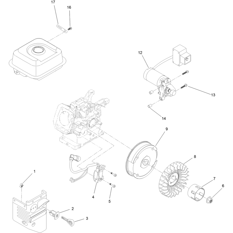 Ignition and Electrical Assembly