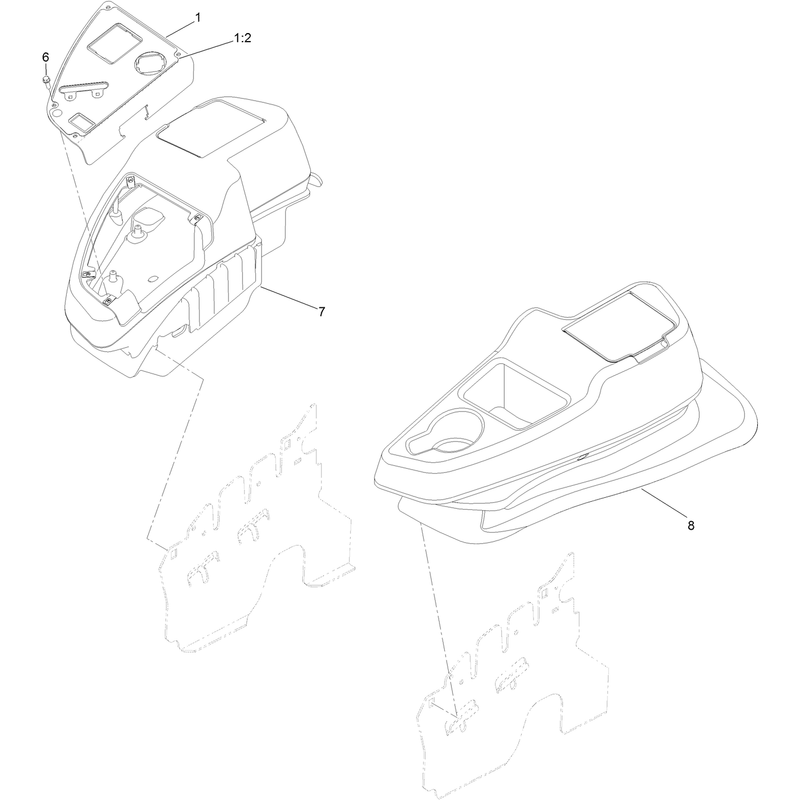 Console and Control Panel Assembly