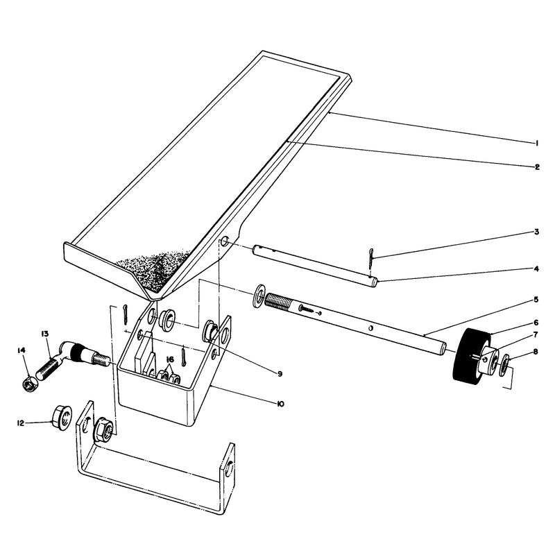 Traction Pedal Assembly
