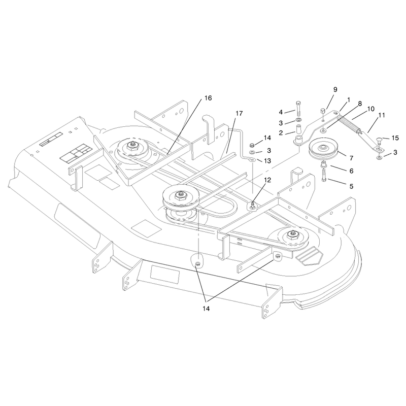 Belts and Idler Asm