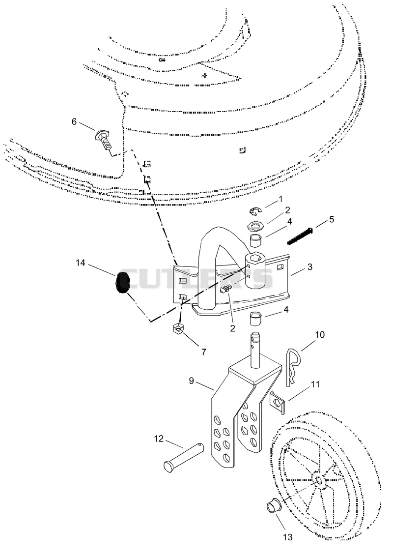 Swivel Wheels And Brackets