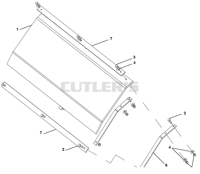 Deflector Kit-72601700
