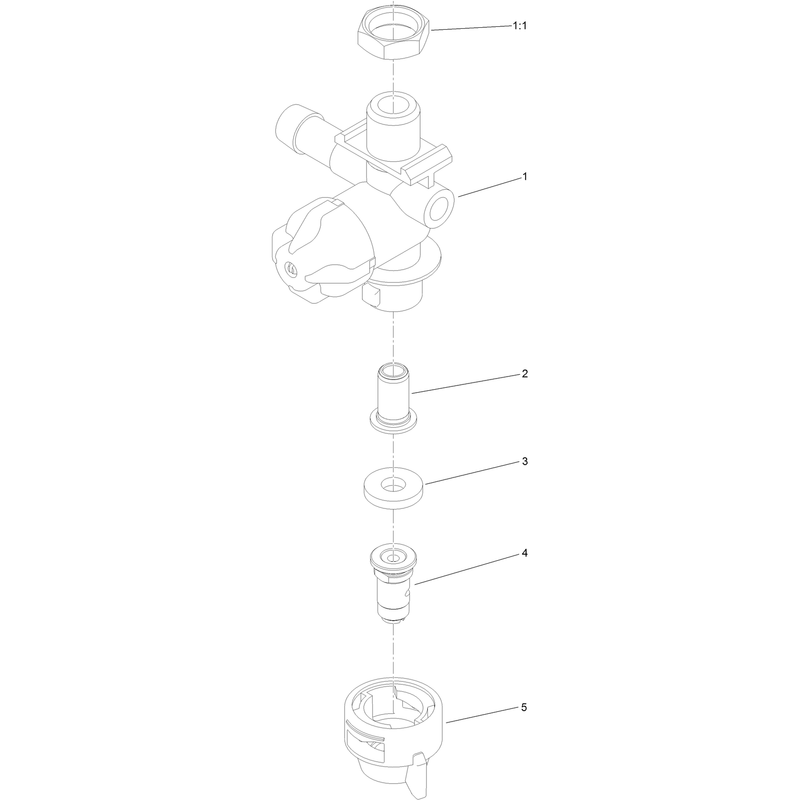 Right Nozzle Assembly No. 126-3669