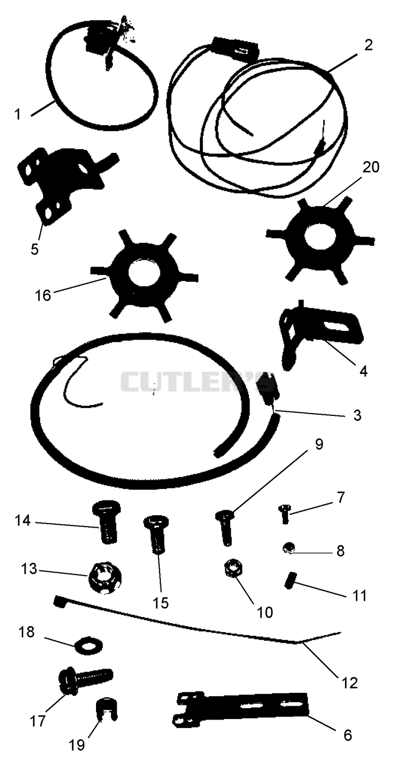 Engine RPM Kit PN 79207600 (All Other Units)