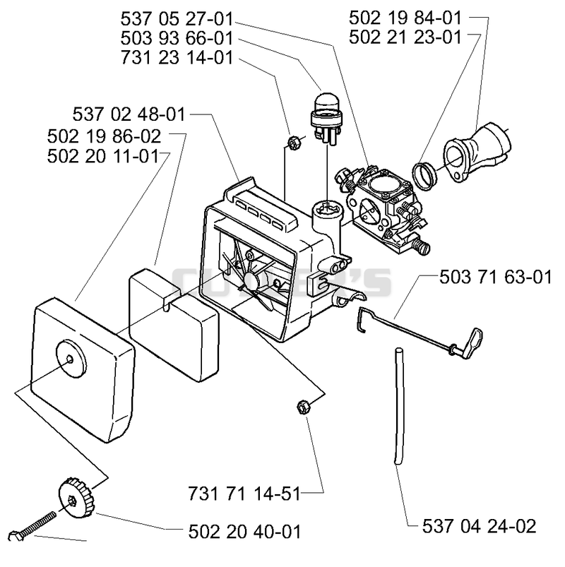 Carburetor & Air Filter