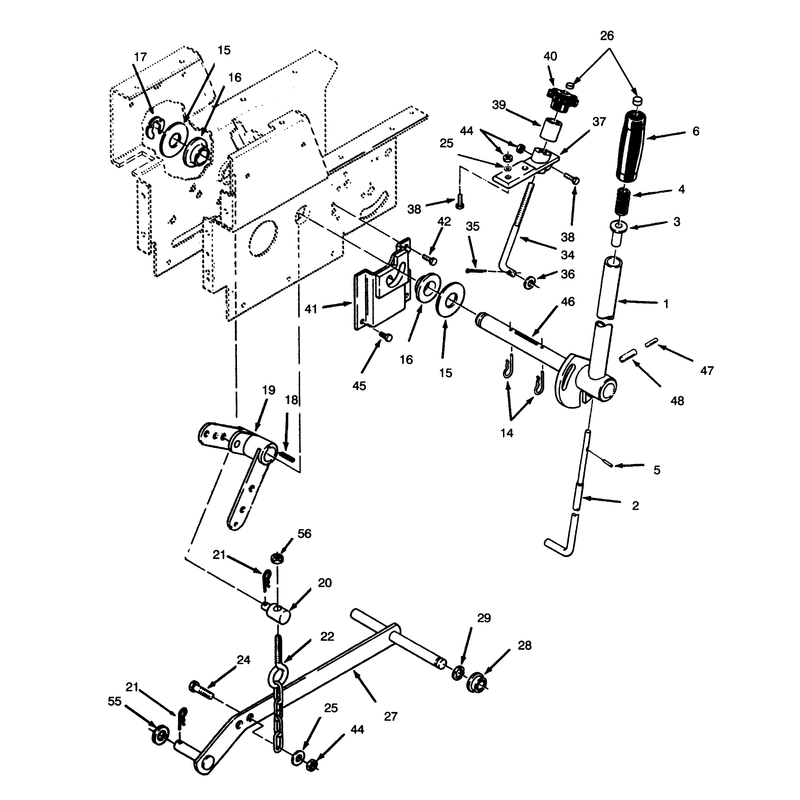 Manual Lift Linkage