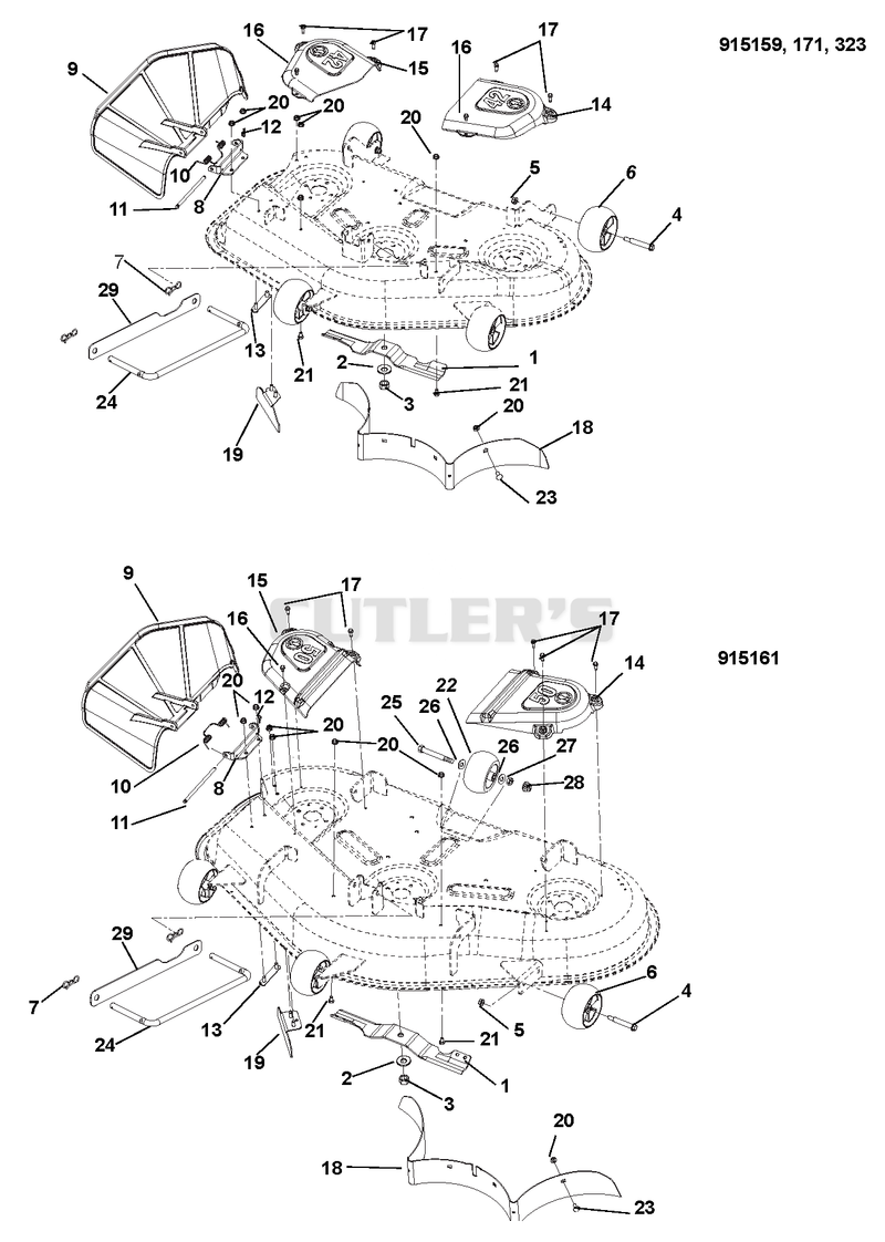 Belt Covers And Blades (2)